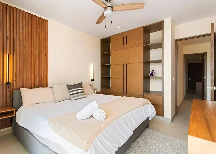Skies Private Terrace W Jacuzzi W Sea Views Walk To Appartement Akumal